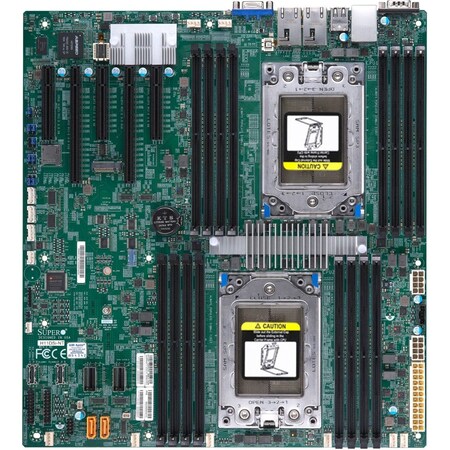 Supermicro E-Atx - Dual Amd Epyc 7000-Series Processors - Socket Sp3 - Ddr4 MBD-H11DSI-NT-O